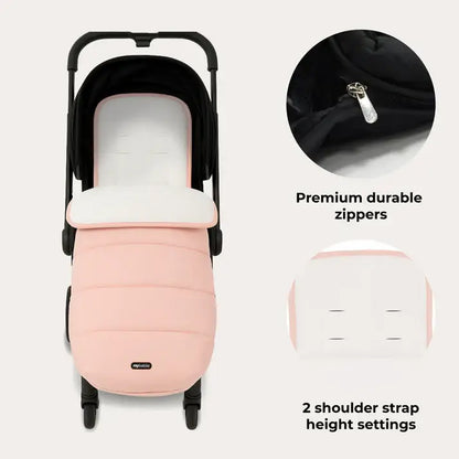 My Babiie Universal Footmuff - Blush Pink