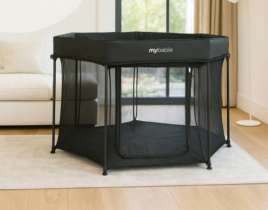 My Babiie Baby Play Pen – Black