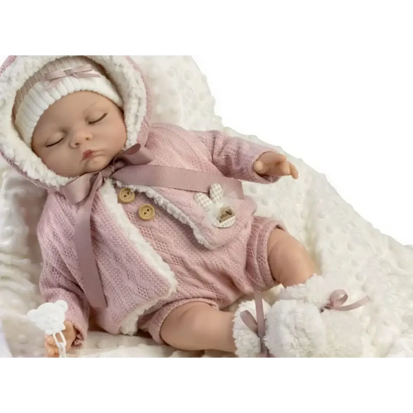 Newborn Re-Born Doll Alda De Cuna