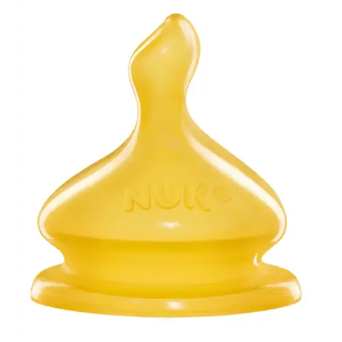 NUK First Choice Latex Teat 6-18m Medium 2Pk General nuk