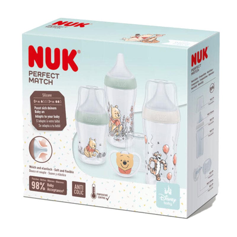 NUK Perfect Match Starter Bottle Set Winnie the Pooh General nuk   