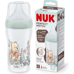 NUK Perfect Match Temperature Control 260ml Winnie the Pooh