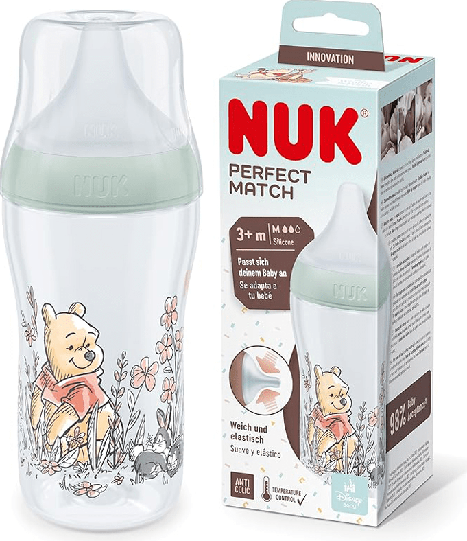 NUK Perfect Match Temperature Control 260ml Winnie the Pooh General nuk   