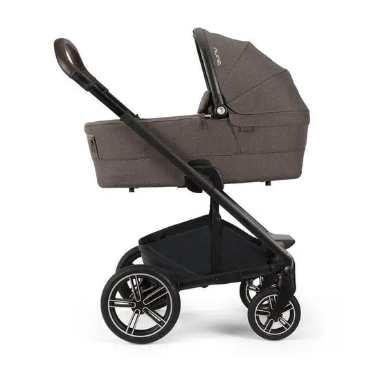 Nuna MIXX NEXT Travel System with Carrycot ARRA Flex & BASE Curv – Chestnut