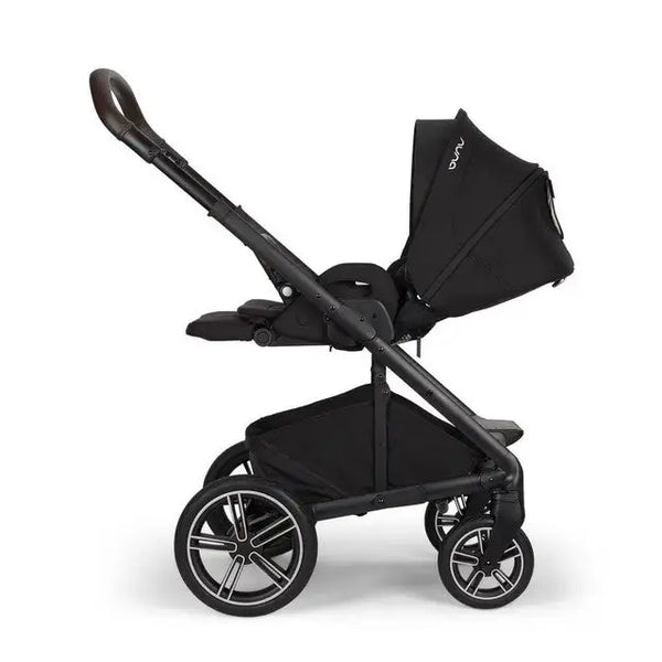 Nuna MIXX NEXT Travel System with Carrycot ARRA Flex & BASE Curv – Caviar