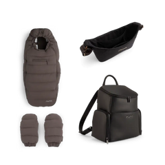Nuna Stroller Accessory Bundle – Chestnut