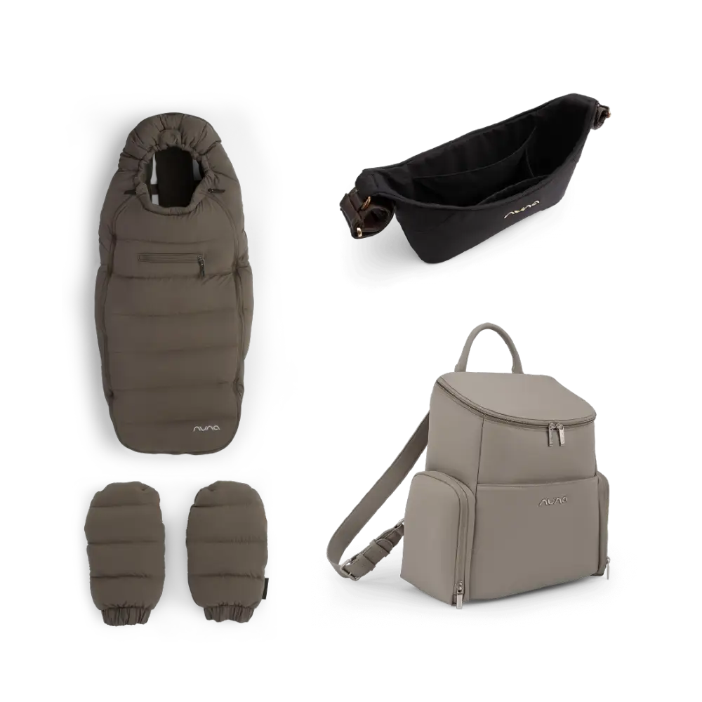 Nuna Stroller Accessory Bundle – Pistachio