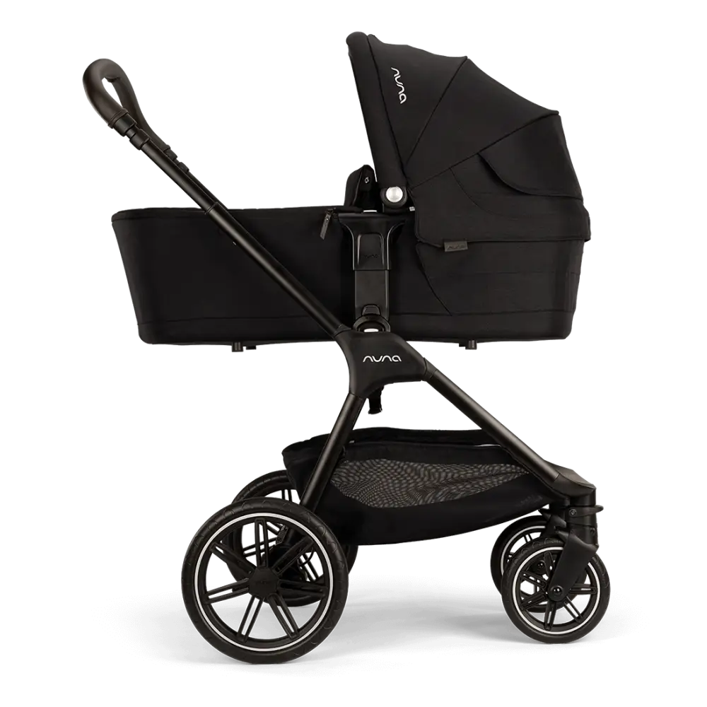 Nuna TRIV LX All-Season Set + BASE curv + ARRA flex Travel System - Caviar