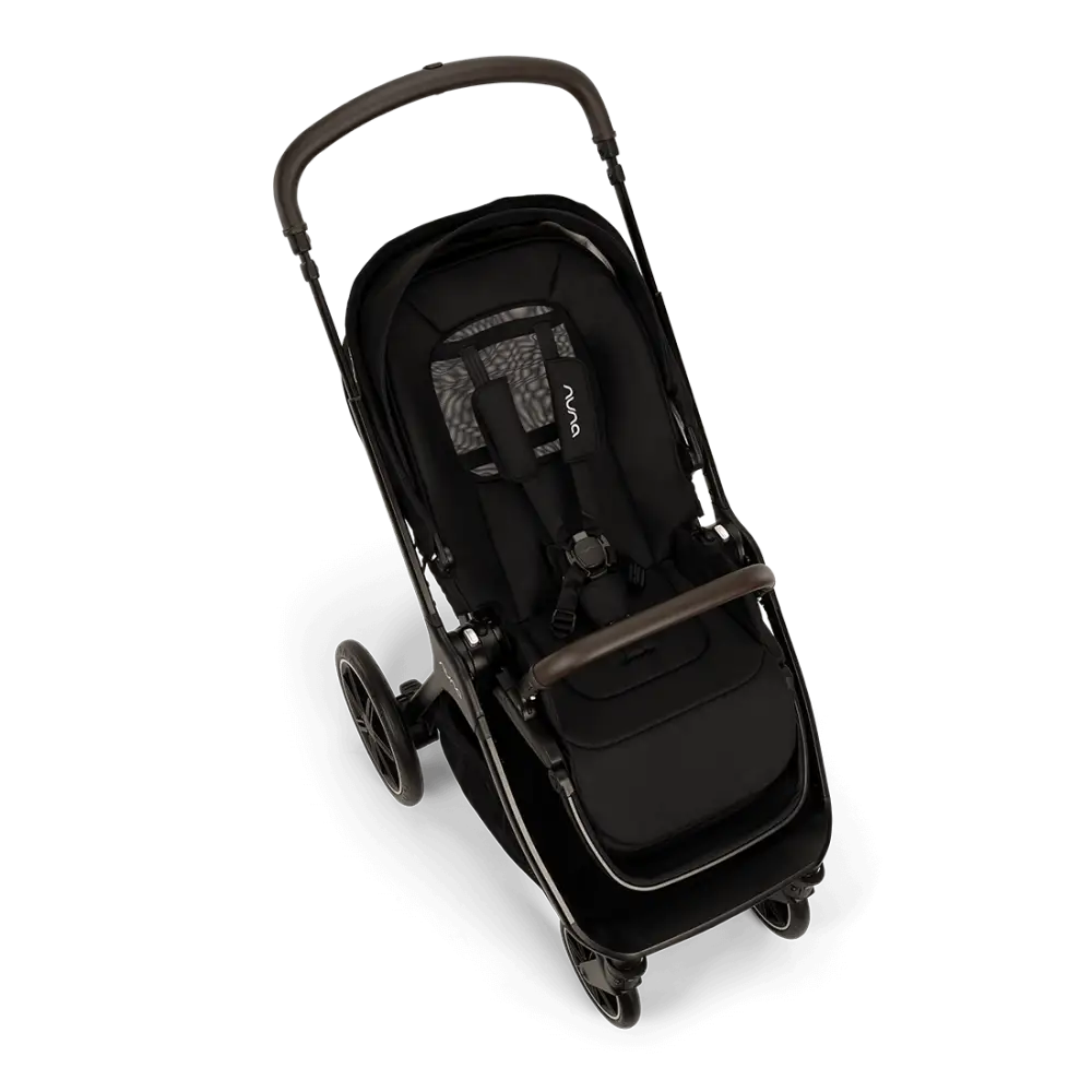 Nuna TRIV LX All-Season Set + BASE curv + ARRA flex Travel System - Caviar