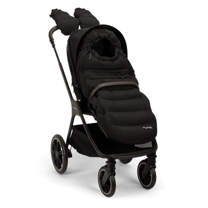 Nuna TRIV LX All-Season Set + BASE curv + ARRA flex Travel System - Caviar