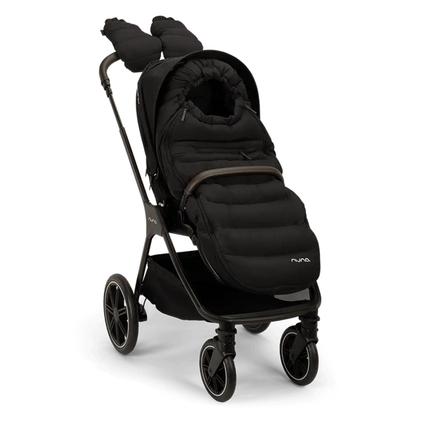 Nuna TRIV LX All-Season Set + BASE curv + ARRA flex Travel System - Caviar