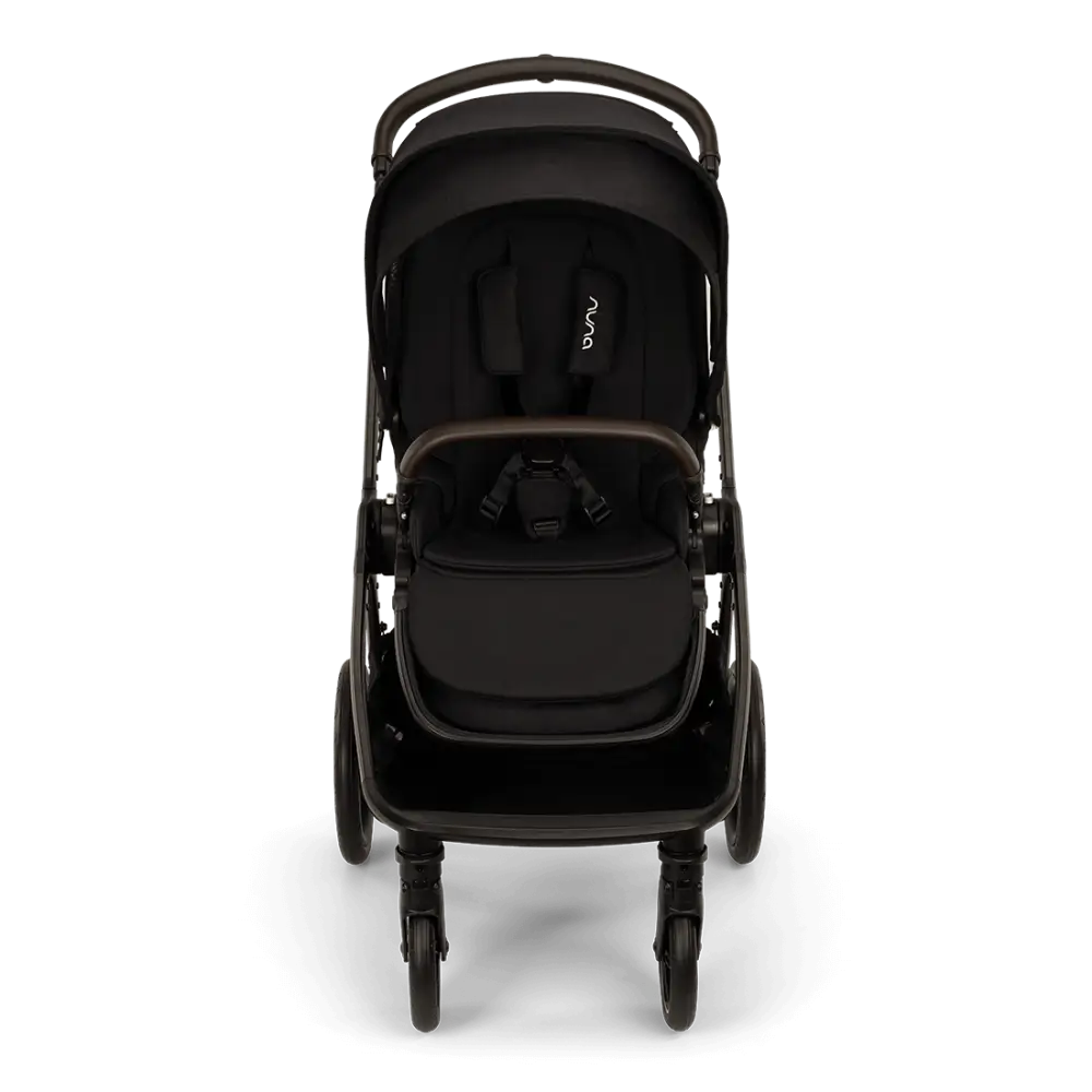 Nuna TRIV LX All-Season Set + BASE curv + ARRA flex Travel System - Caviar