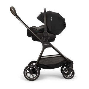 Nuna TRIV Next Travel System with ARRA Flex Car Seat & BASE curv – Caviar
