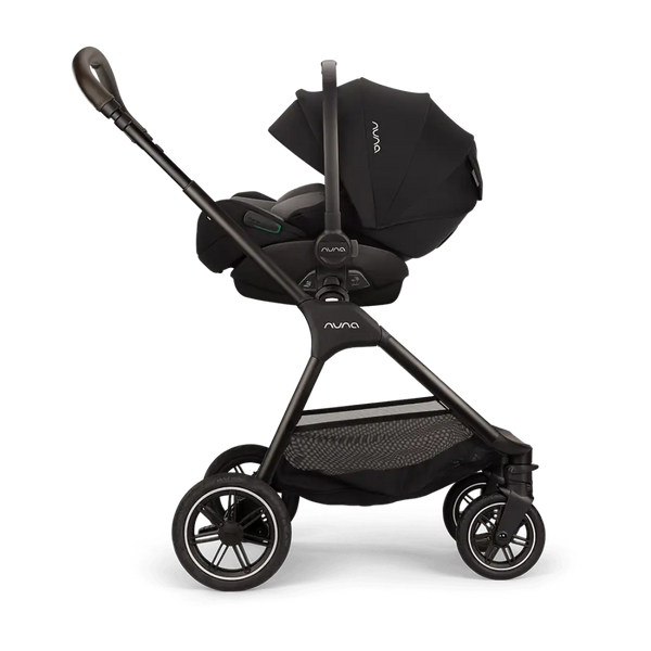 Nuna TRIV Next Travel System with ARRA Flex Car Seat & BASE curv – Caviar
