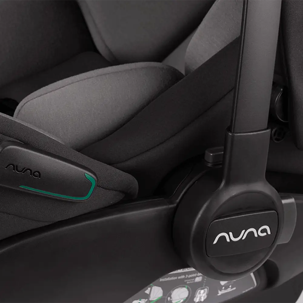 Nuna TRIV Next Travel System with ARRA Flex Car Seat & BASE curv – Caviar