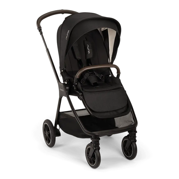 Nuna TRIV Next Travel System with ARRA Flex Car Seat & BASE curv – Caviar