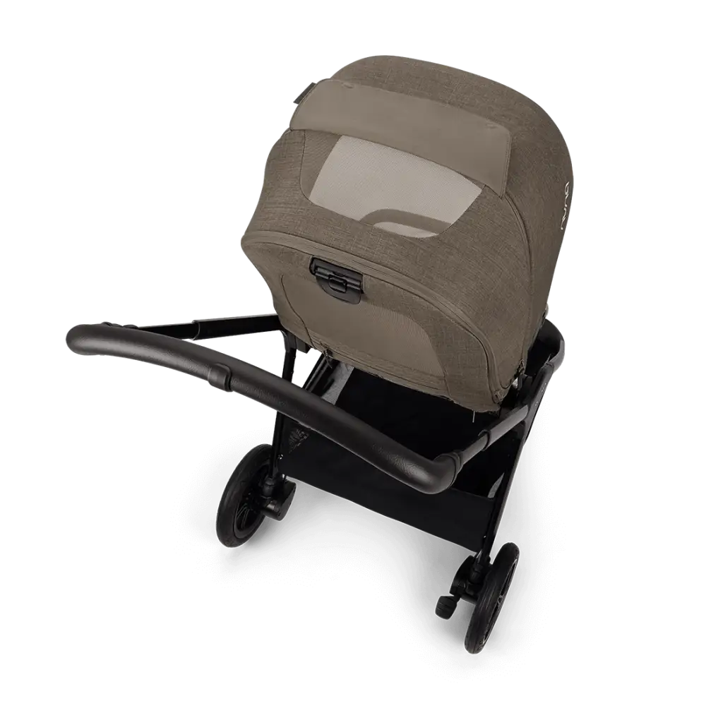 Nuna TRIV Next Travel System with ARRA Flex Car Seat & BASE curv – Pistachio