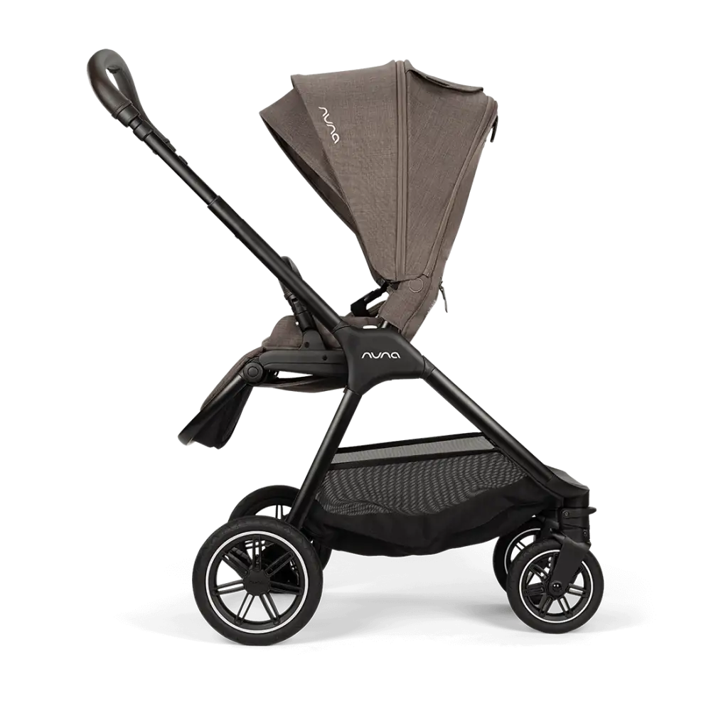 Nuna TRIV Next Travel System with ARRA Flex Car Seat & BASE curv – Chestnut