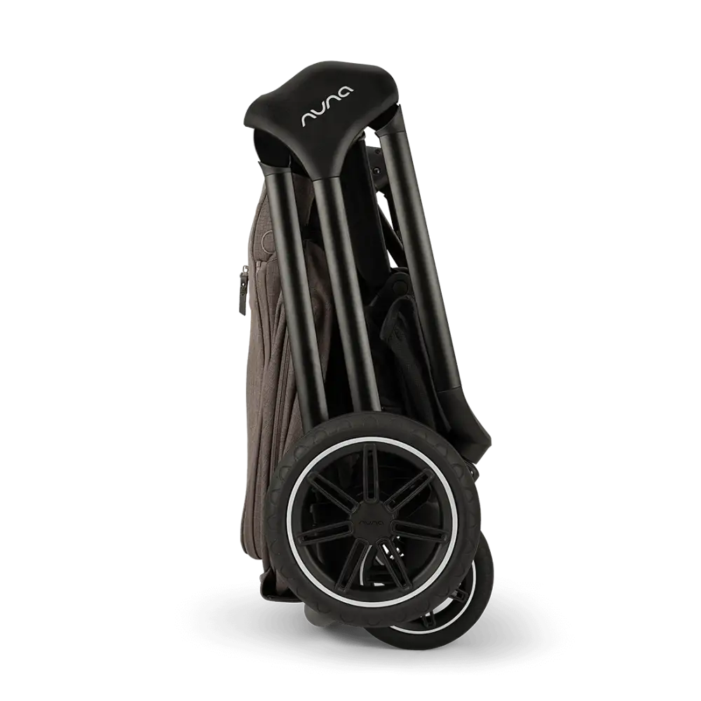 Nuna TRIV Next Travel System with ARRA Flex Car Seat & BASE curv – Chestnut