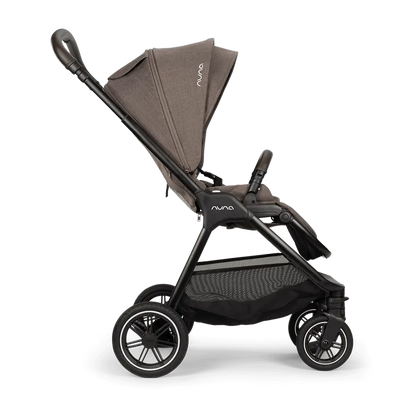 Nuna TRIV Next Travel System with ARRA Flex Car Seat & BASE curv – Chestnut