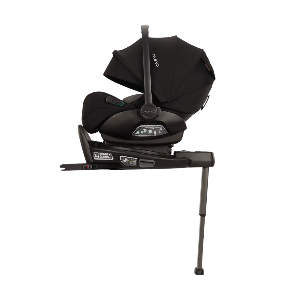 Nuna TRIV Next Travel System with ARRA Flex Car Seat & BASE curv – Caviar