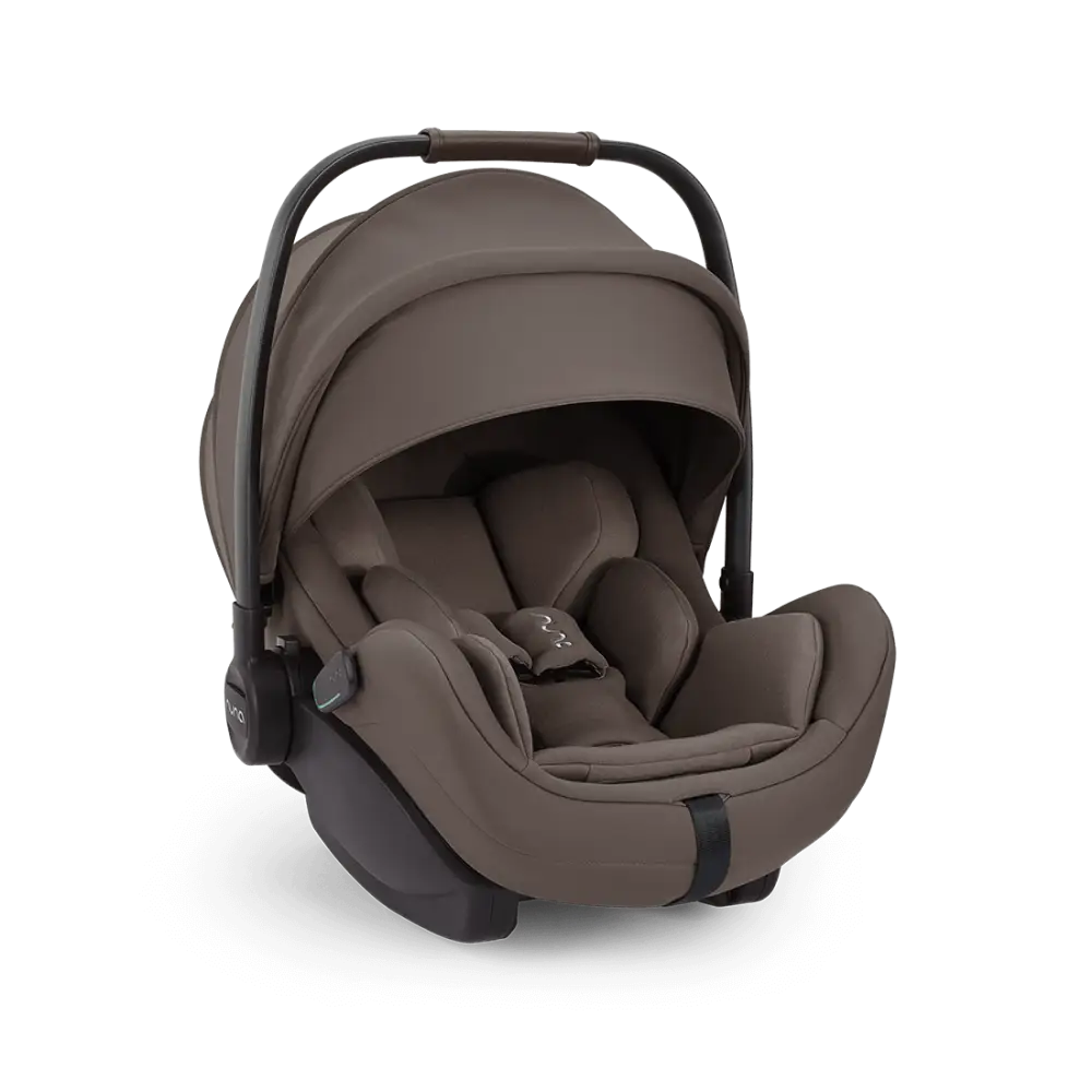 Nuna TRIV Next Travel System with ARRA Flex Car Seat & BASE curv – Chestnut