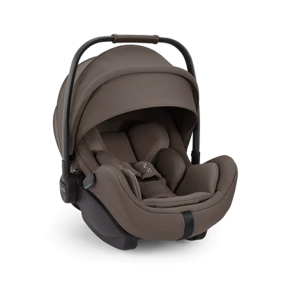 Nuna TRIV Next Travel System with ARRA Flex Car Seat & BASE curv – Chestnut