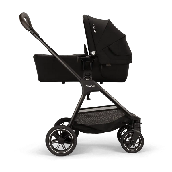 Nuna TRIV Next Travel System with ARRA Flex Car Seat & BASE curv – Caviar