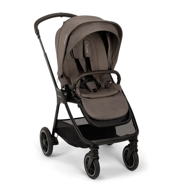 Nuna TRIV Next Travel System with ARRA Flex Car Seat & BASE curv – Chestnut
