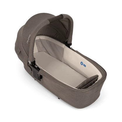 Nuna TRIV Next Travel System with ARRA Flex Car Seat & BASE curv – Chestnut
