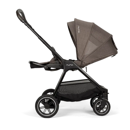 Nuna TRIV Next Travel System with ARRA Flex Car Seat & BASE curv – Chestnut