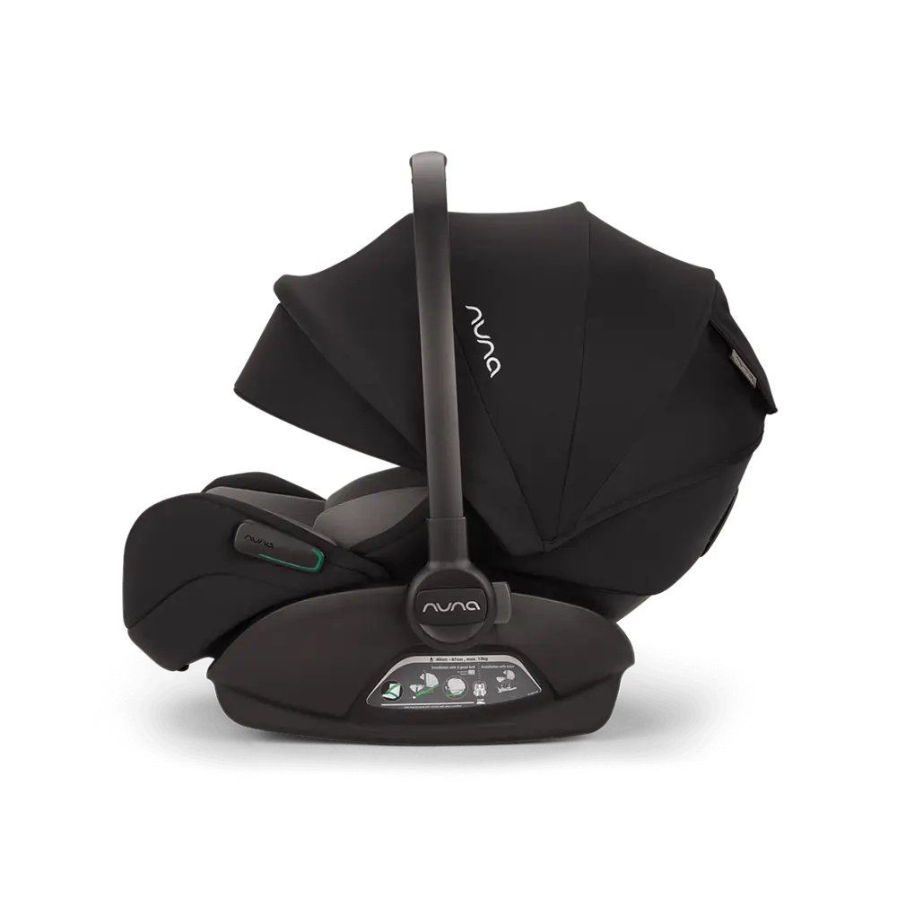 Nuna TRIV Next Travel System with ARRA Flex Car Seat & BASE curv – Caviar