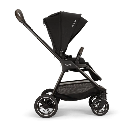 Nuna TRIV Next Travel System with ARRA Flex Car Seat & BASE curv – Caviar