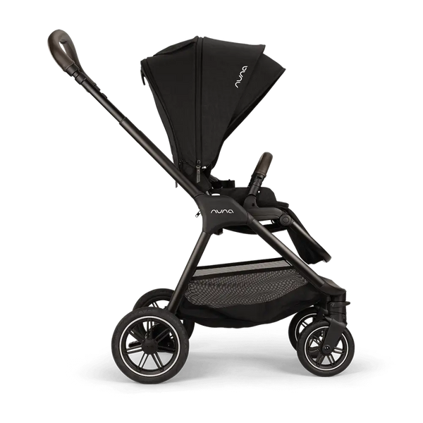 Nuna TRIV Next Travel System with ARRA Flex Car Seat & BASE curv – Caviar