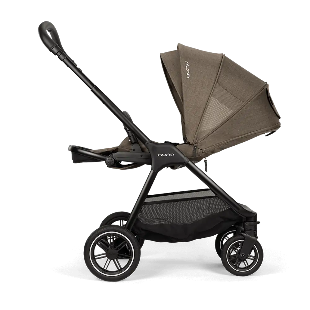 Nuna TRIV Next Travel System with ARRA Flex Car Seat & BASE curv – Pistachio