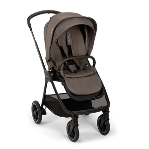 Nuna TRIV Next Travel System with ARRA Flex Car Seat & BASE curv – Chestnut