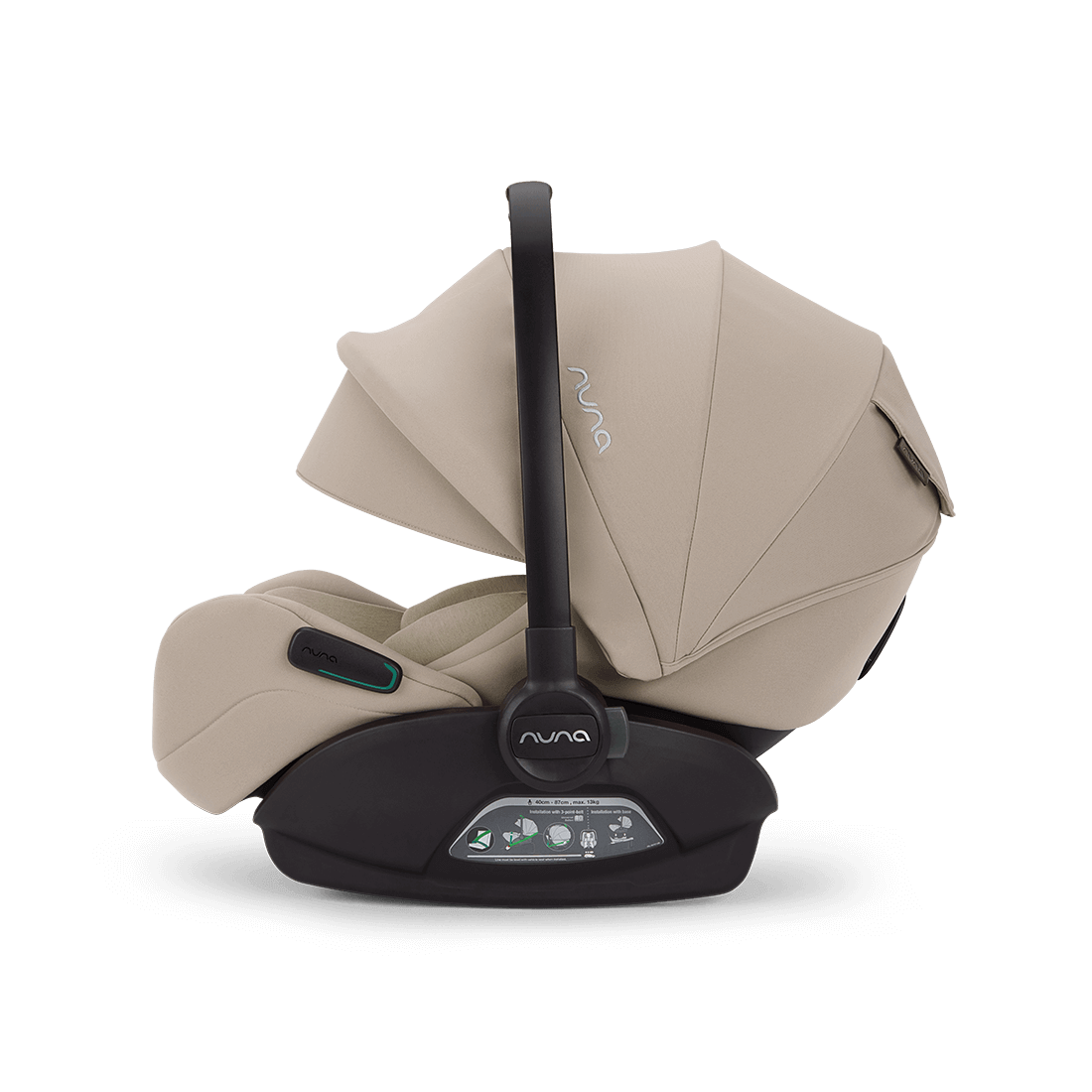 Nuna ARRA Flex Car Seat Chateau | Flat Recline i-Size Baby Seat (0–13kg)