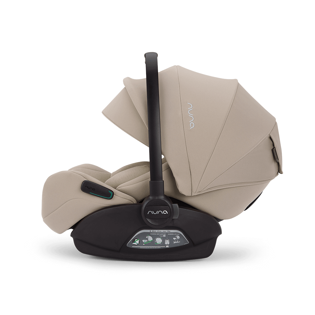 Nuna ARRA Flex Car Seat Chateau | Flat Recline i-Size Baby Seat (0–13kg)