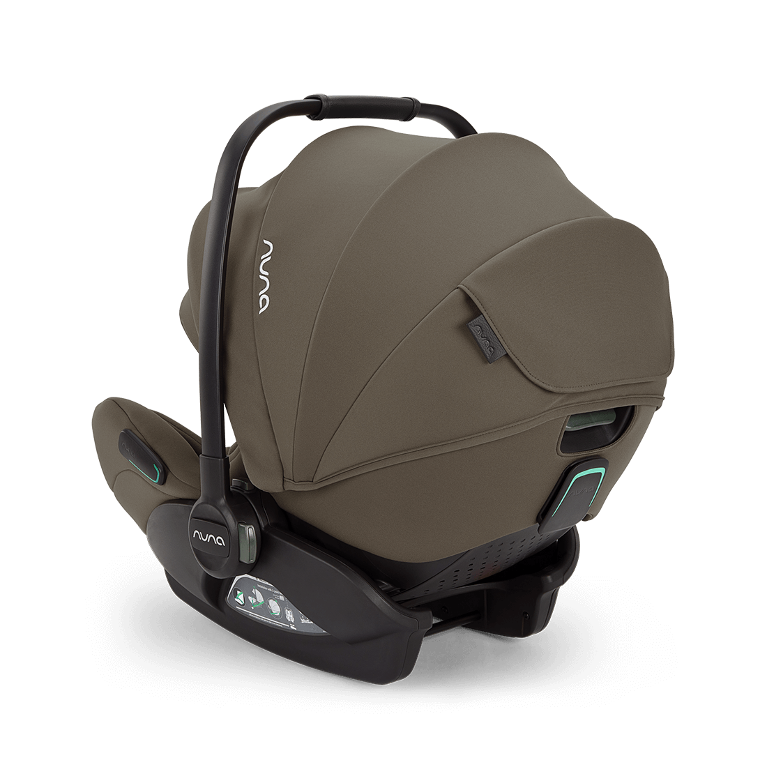Nuna ARRA Flex Car Seat Pistachio| Flat Recline i-Size Baby Seat (0–13kg)