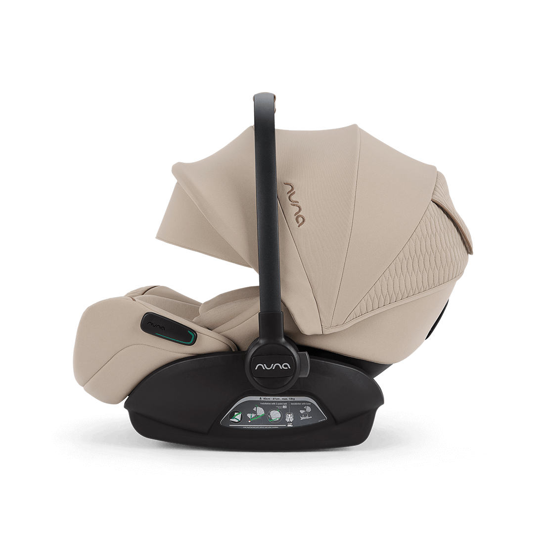 Nuna ARRA Flex Car Seat Cosmopolitan | Flat Recline i-Size Baby Seat (0–13kg)