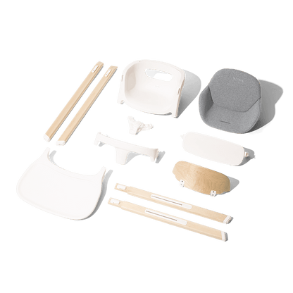 Nuna BRYN Highchair & Newborn Rocker Bundle – Heritage