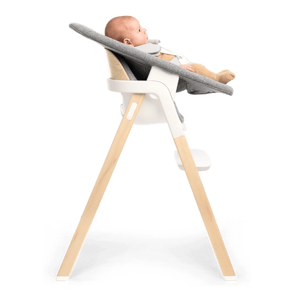 Nuna BRYN Highchair & Newborn Rocker Bundle – Heritage