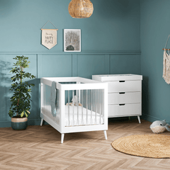 OBaby Acrylic 2 Piece Nursery Furniture Set Maya