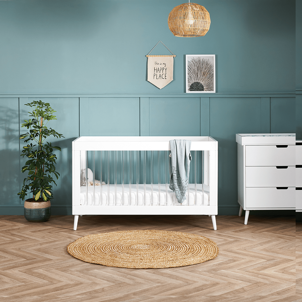 OBaby Acrylic 2 Piece Nursery Furniture Set Maya  Obaby   