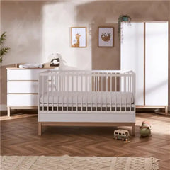 Obaby Astrid 3 Piece Nursery Room Set - White