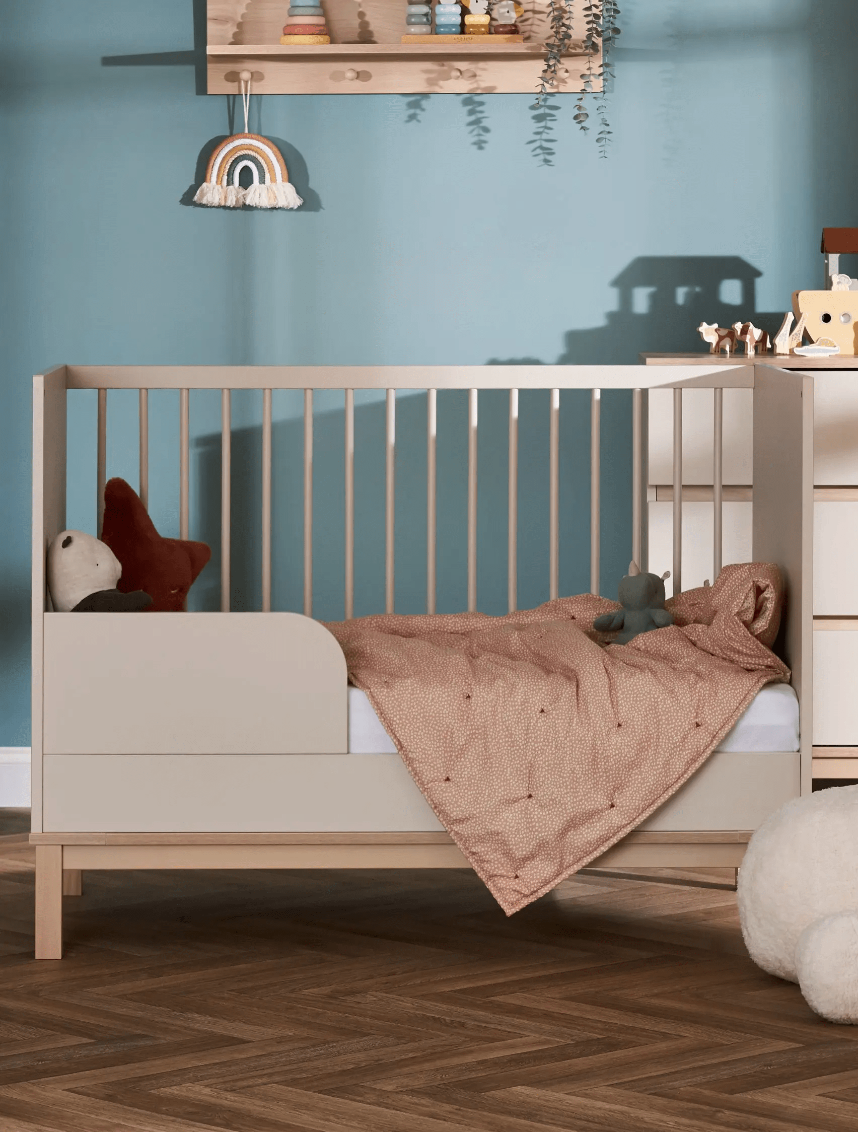 Obaby Astrid Mini Cot Bed - Satin  Obaby   