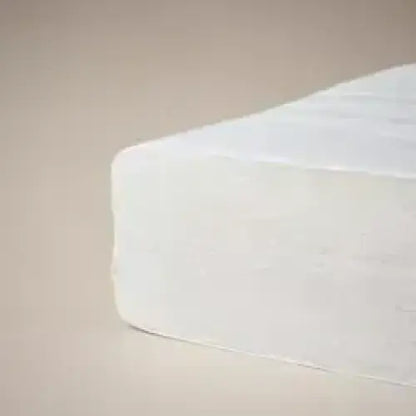 OBaby Bantam Space Saver Cot & Fibre Mattress – White | Bundle Deal Obaby