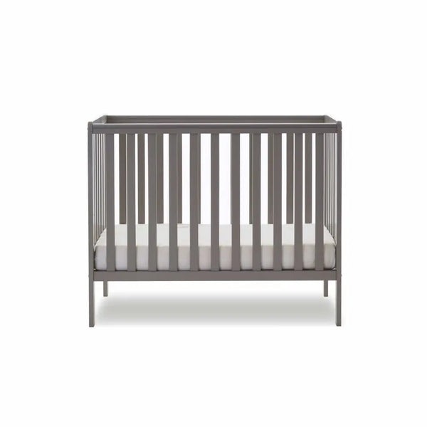 OBaby Bantam Space Saver Cot in Taupe Grey Obaby