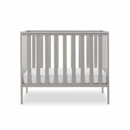OBaby Bantam Space Saver Cot in Warm Grey Obaby