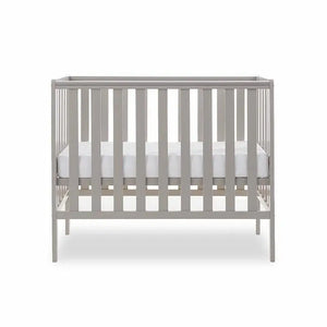OBaby Bantam Space Saver Cot in Warm Grey Obaby